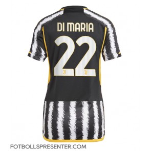 Juventus Angel Di Maria #22 Hemma Matchtröja Dam 2023-24 Kortärmad